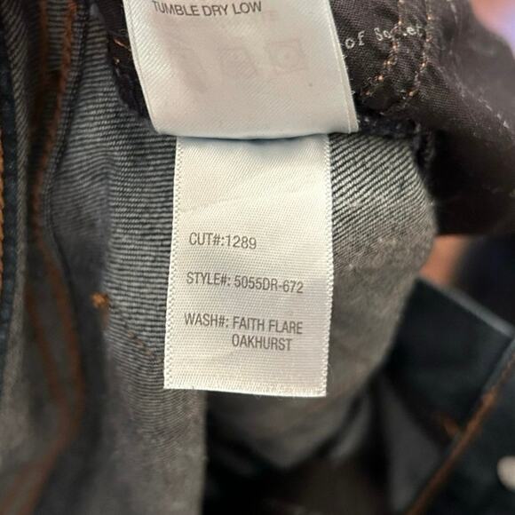 Articles of Society Faith Flare Oakhurst flare jeans size 27 mid rise stretch - Picture 6 of 6